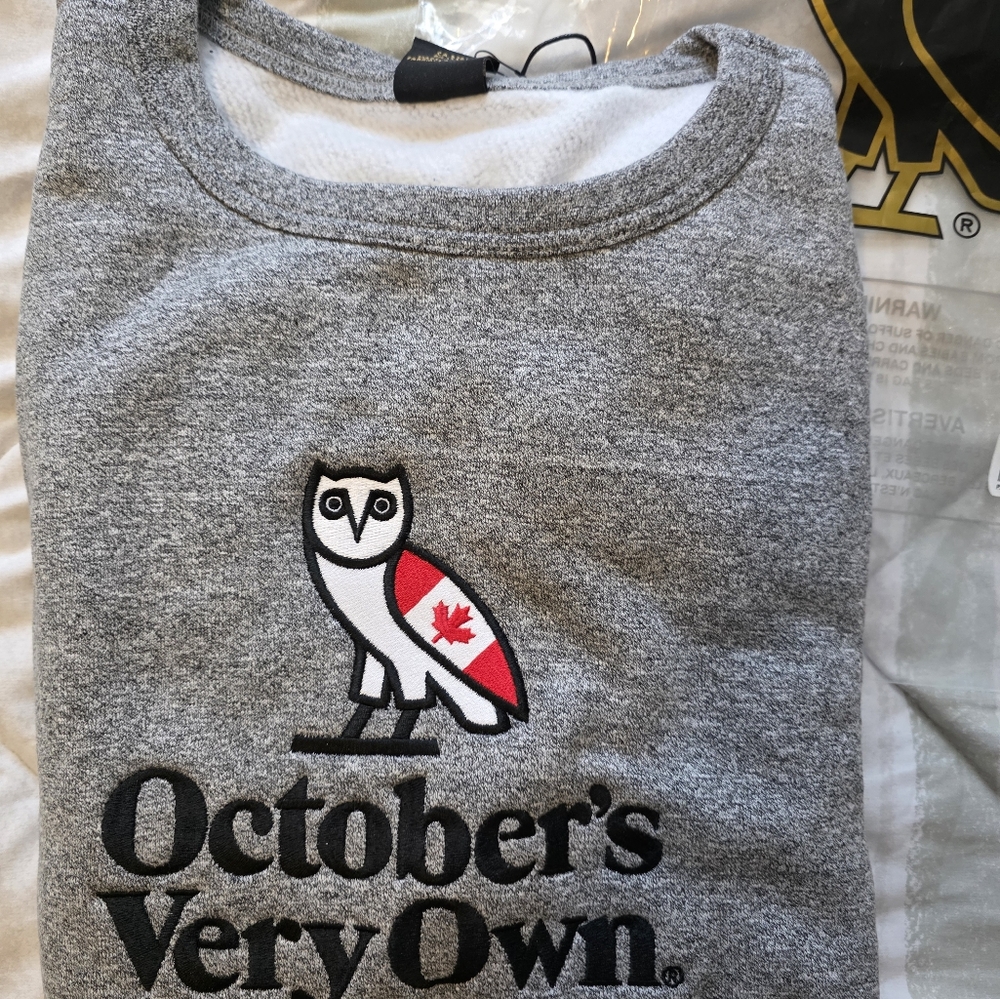 OVO Gray Crewneck Sweater